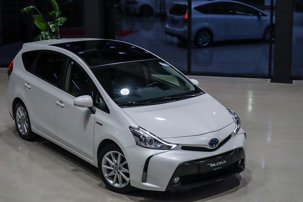 Toyota Prius+ Hybrid 7-SITS SKINN JBL HUD KAMERA P-VÄRMARE PANORAMA