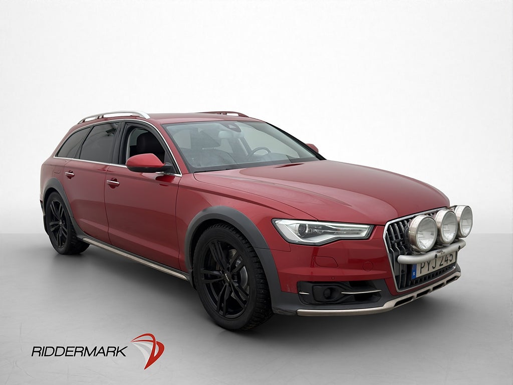 Audi A6 Allroad 3.0 V6 TDI 218hk Värm Skinn BOSE Kamera Drag