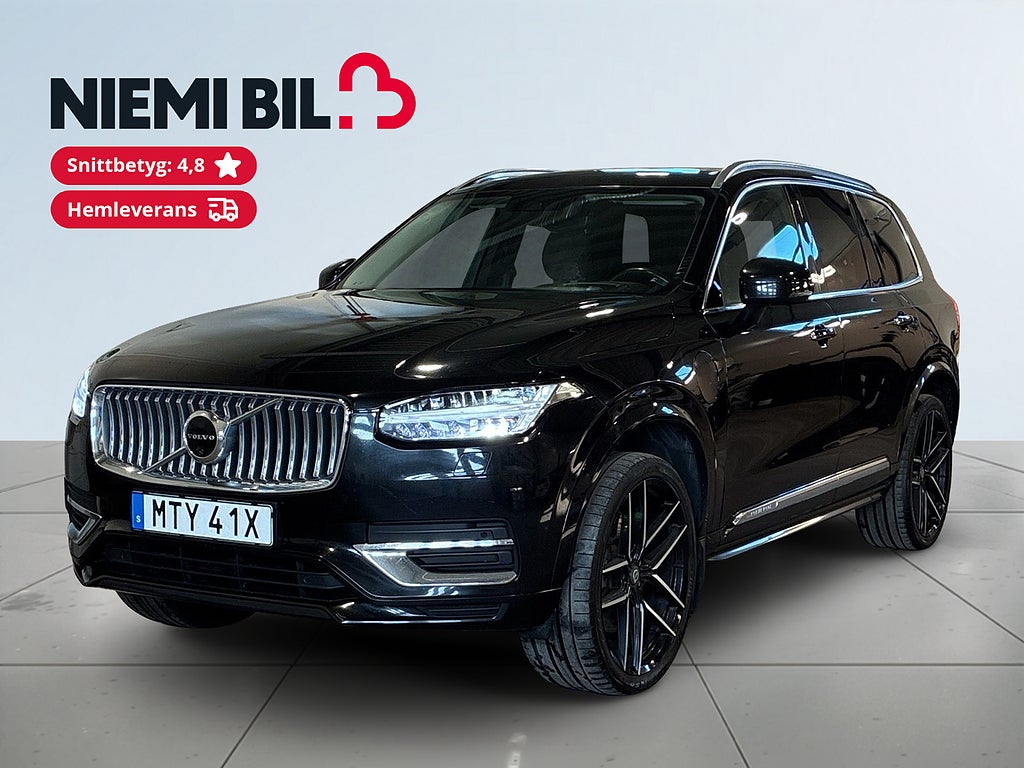 Volvo XC90 7sits Recharge Aut T8 AWD Inscription Drag 360 MOMS H/K