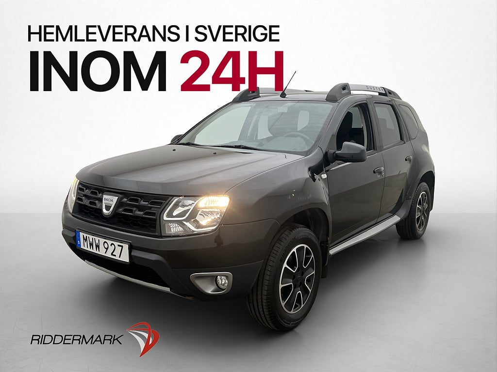 Dacia Duster 4x4 109hk Limited Edt Black Shadow Drag Kamera