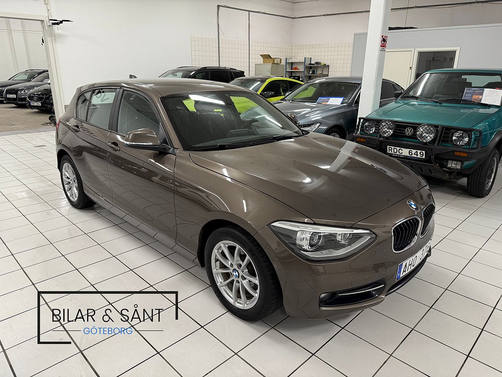 BMW 118 d 143hk 5-dörrars Steptronic Sport line PDC