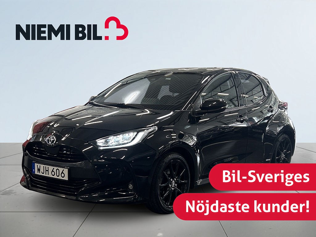 Toyota Yaris Hybrid Style S&V-hjul/Kamera/Carplay/AdaptivF/M&K-värm