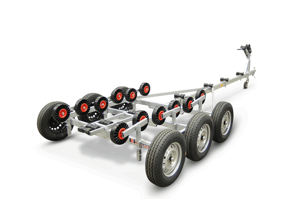 GAR Båtvagn 3500 kg 30 km/h BUV & förstärknings sats 