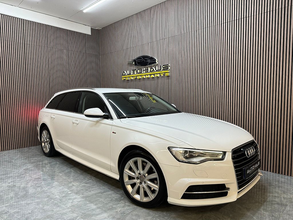 Audi A6 Avant 3.0 TDI 218hk V6 Quattro S-line Webasto 