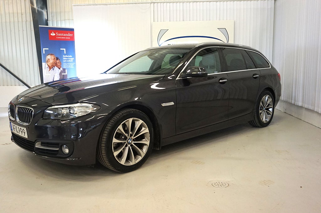 BMW 520d xDrive Touring Automat, Navigation, Drag, Läder, Euro 6
