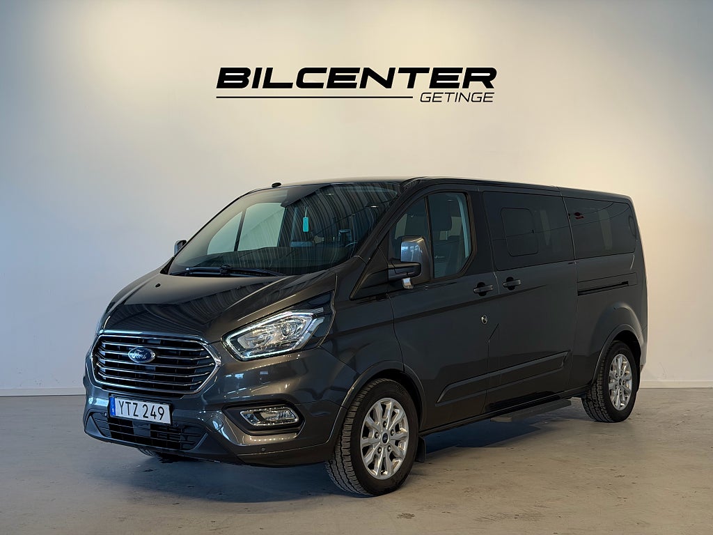 Ford Tourneo Custom 310 2.0 TDCi | 9-sits | Dubbla dörrar | B-Kamera