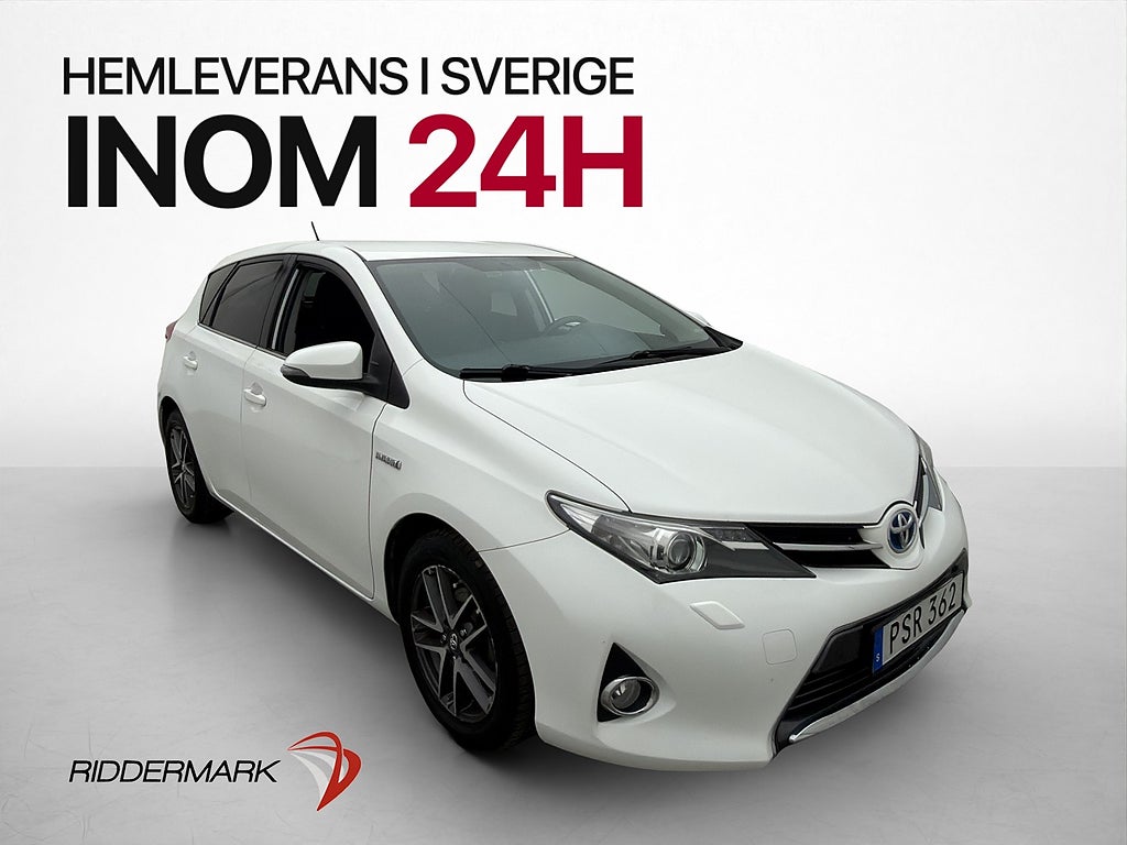 Toyota Auris Hybrid e-CVT Edition Feel Kamera Farthållare BT