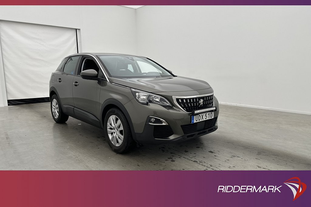 Peugeot 3008 PureTech 130hk Active Psensorer LED-ramp