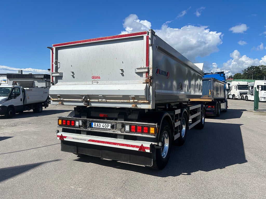 Övriga Roadex 3 Axlad tippvagn,