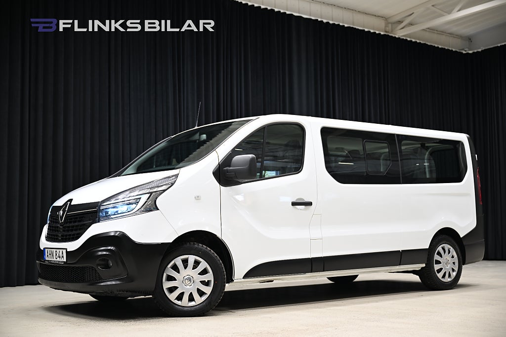 Renault Trafic Grand Kombi dCi 120HK L2 9-Sits|Drag|Värmare|LED|Moms