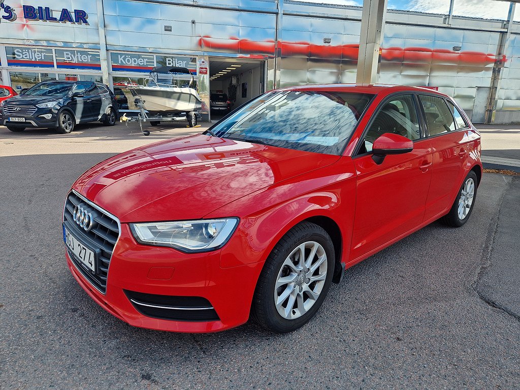 Audi A3 Sportback 1.4 TFSI Attraction,,Comfort, 3brukare