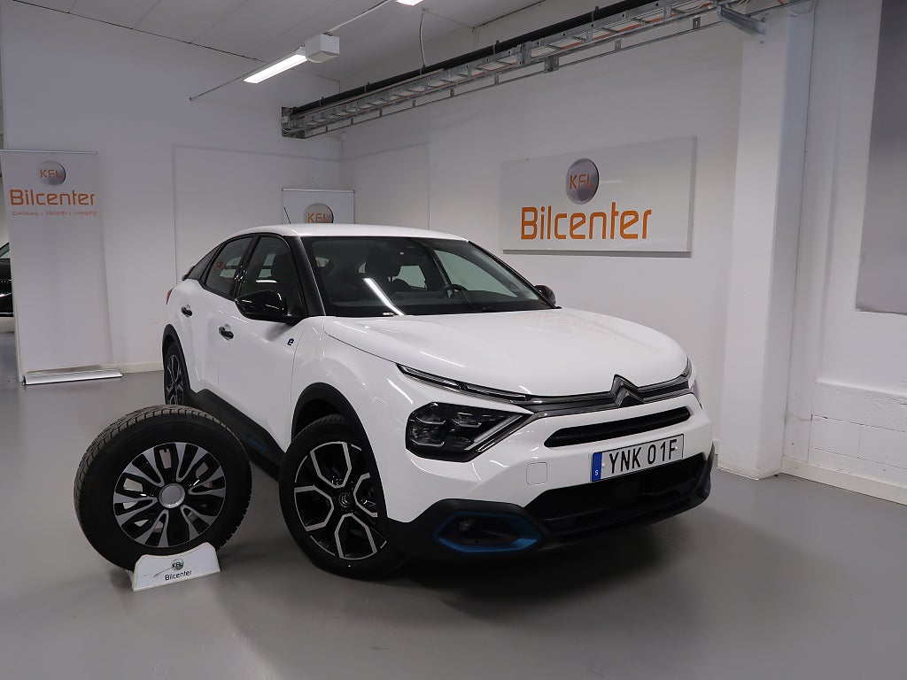 Citroën C4 ë- 50 kWh V-Däck ingår Rattvärme-CarPlay-Parksens-Bluet