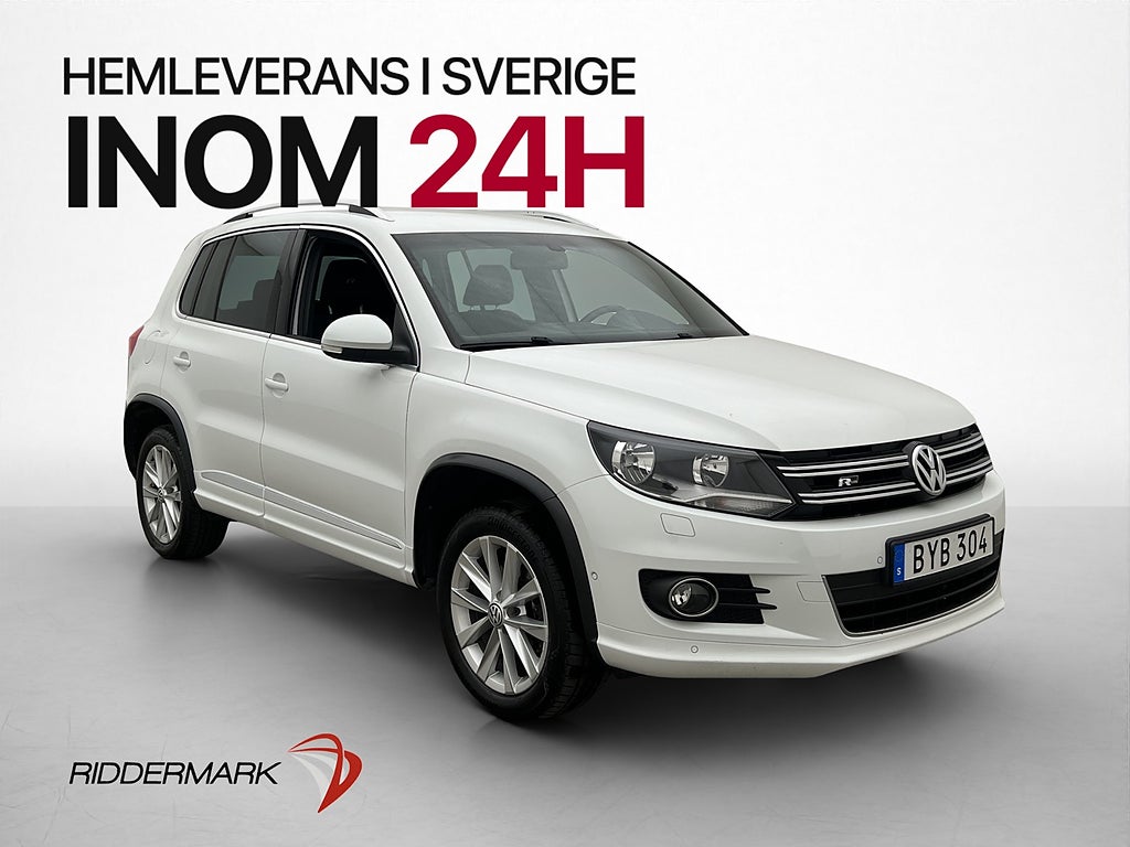 Volkswagen Tiguan 1.4 TSI 4M 160hk R-Line Värm Kamera Drag