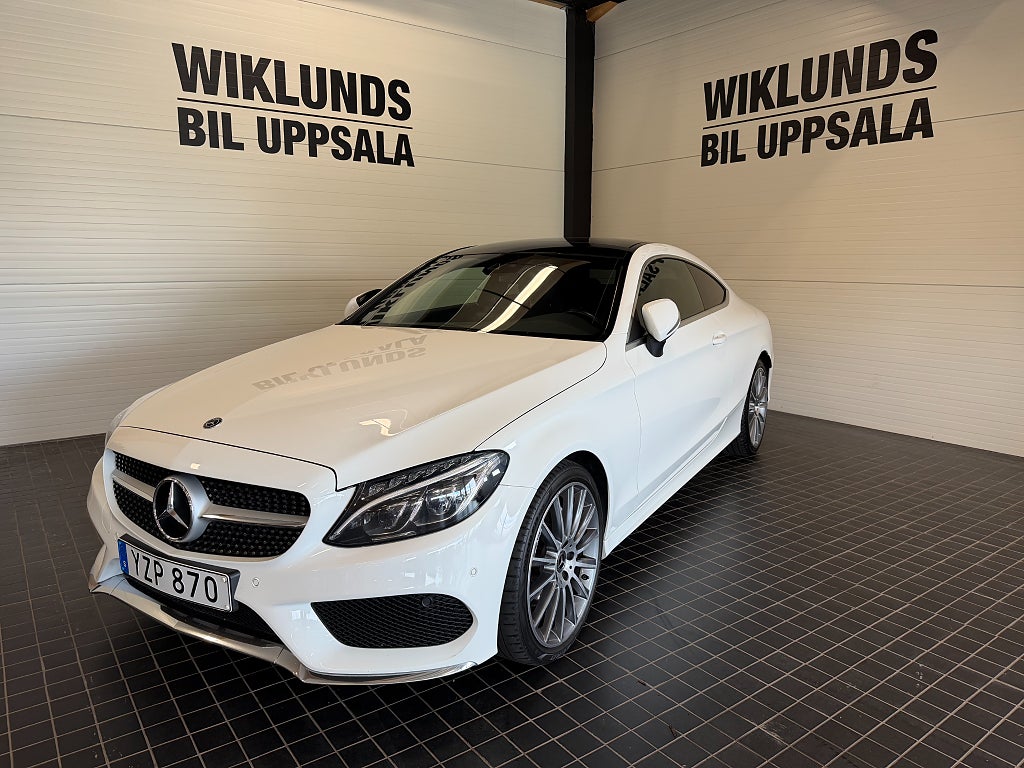 Mercedes-Benz C 200 Coupé 7G-Tronic Plus AMG Line Pano Back