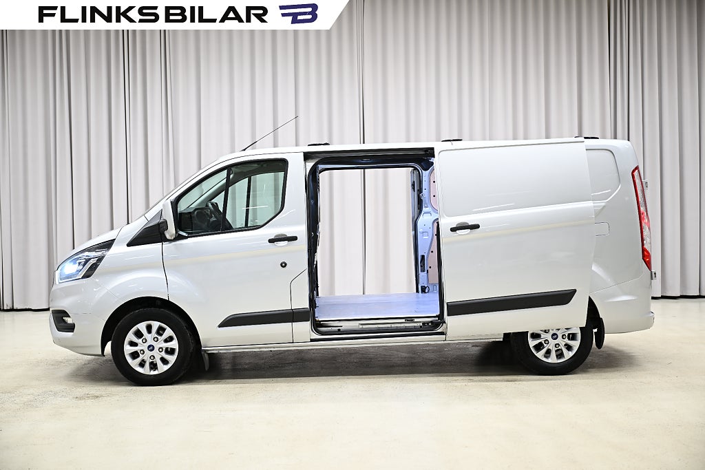 Ford transit Custom L2 130HK Automat|LED|Dubbeldörr|NyKamrem|Leasbar