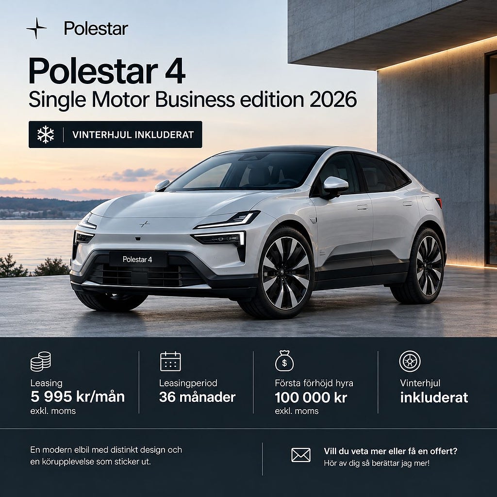 Polestar 4 LRSM Business Edt