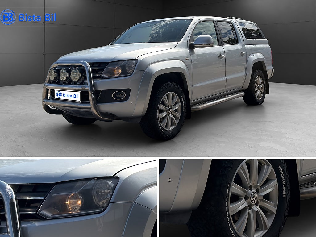 Volkswagen Amarok DoubleCab 2.8t 2.0 BiTDI 4M KÅPA / MOMS / VÄRMARE 180Hk