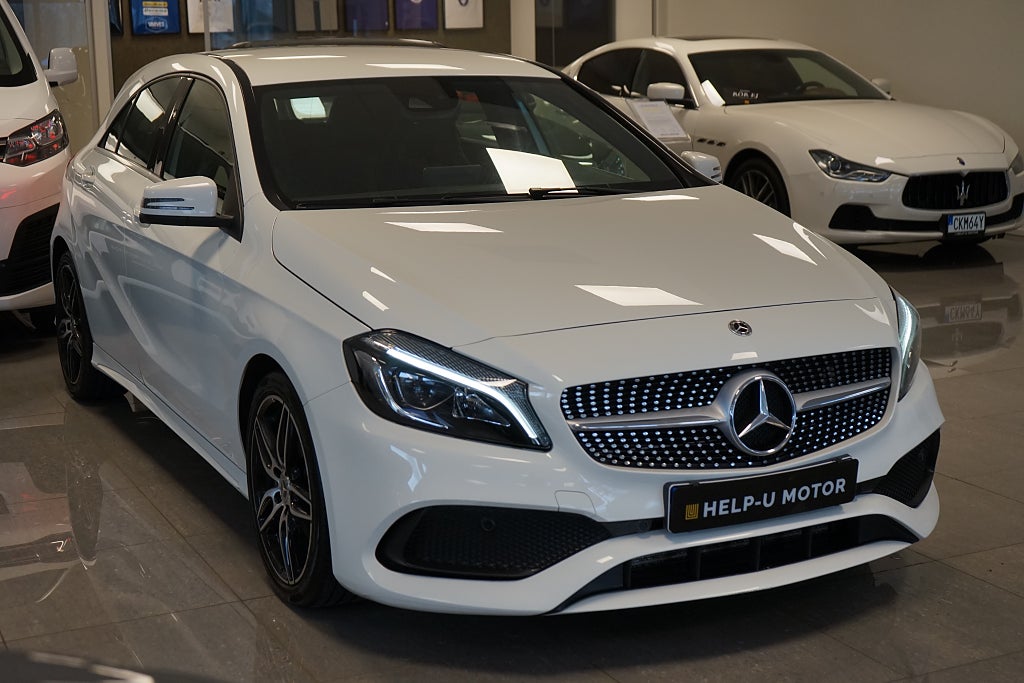 Mercedes-Benz A 180 AMG Sport Backkamera LED-Strålkastare Keyless 122hk