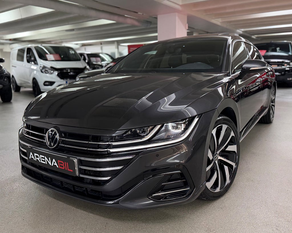 Volkswagen Arteon eHybrid Shooting Brake R-Line Pano Värmare Drag MOMS 