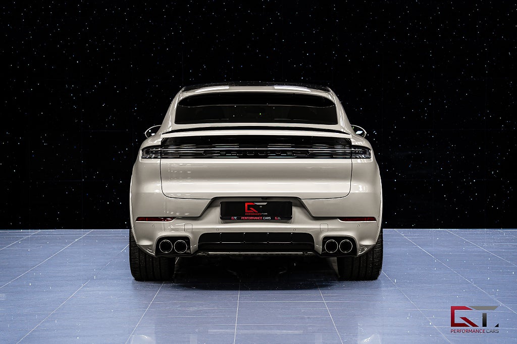 Porsche Cayenne E-Hyb Coupé 2026 MOMS SportDesign 22" Trailer 18vägs