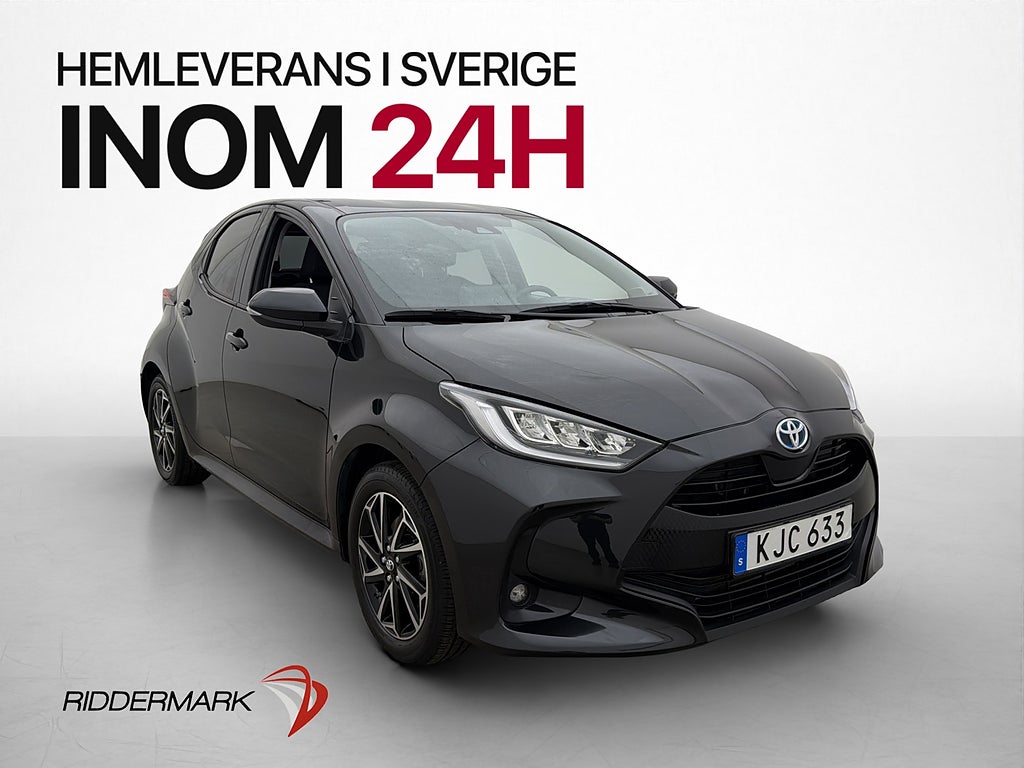 Toyota Yaris Hybrid CVT 116hk Active Plus Kamera CarPlay