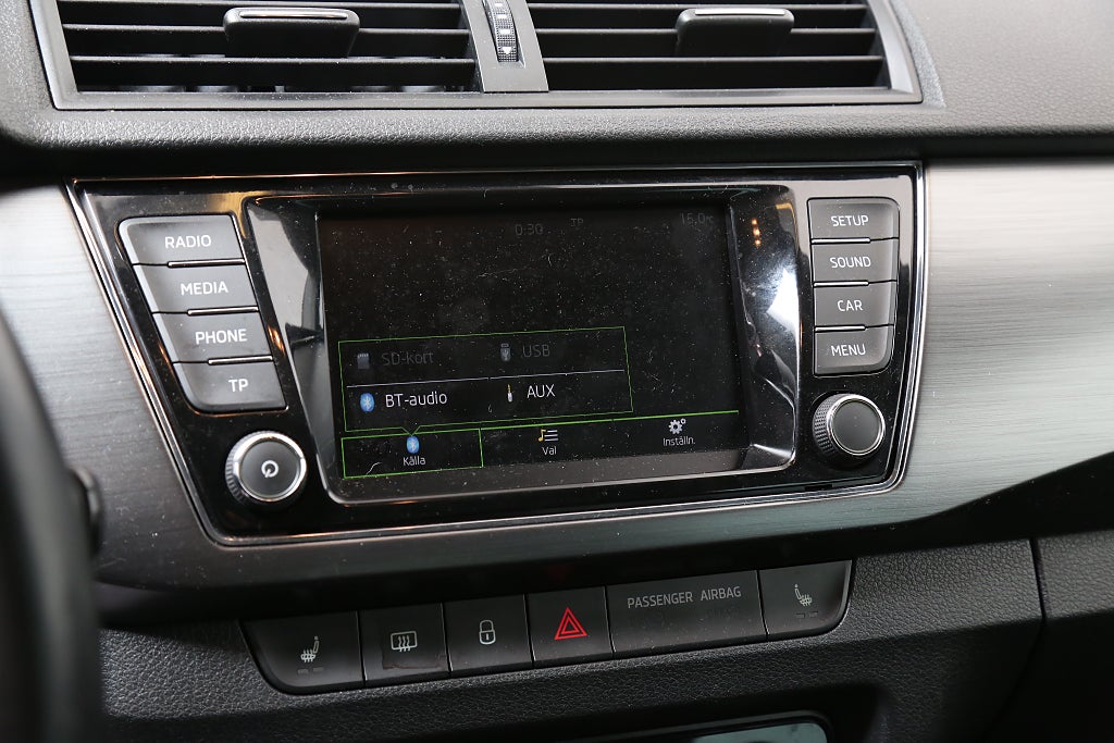 Skoda Fabia 1,2 TSI Style 90hk Kombi Motorvärmare 2016