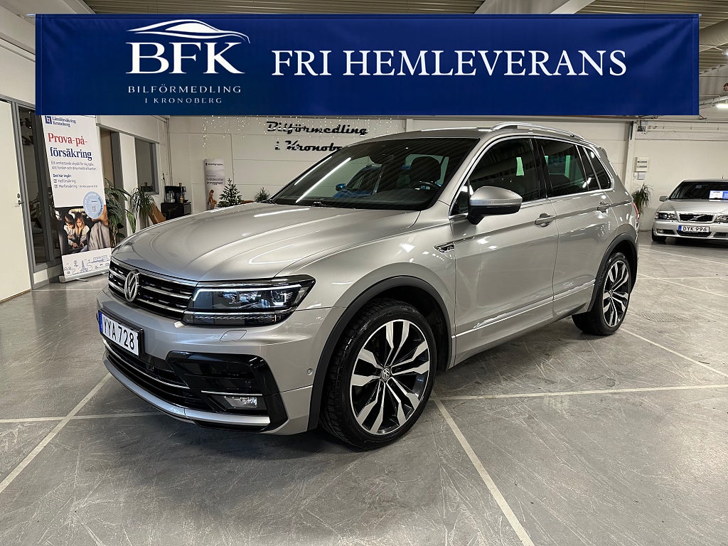 Volkswagen Tiguan 2.0 TDI 4Motion GTS 240HK R-Line Värmare Drag Cockpit
