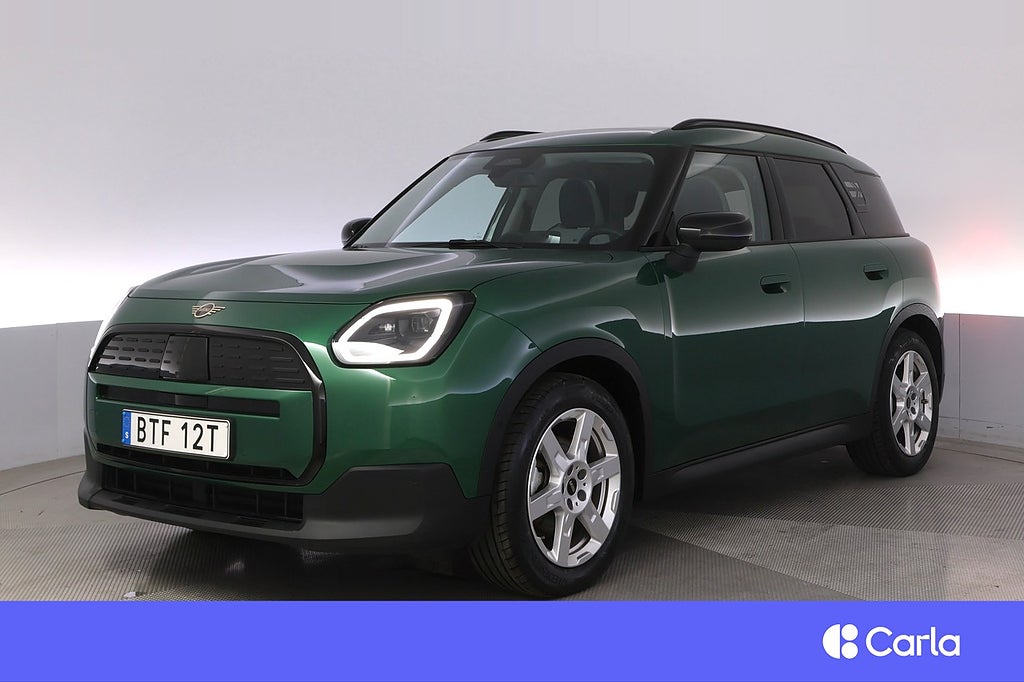 MINI Countryman E Pano HUD Kamera Rattvärme Navi Drag