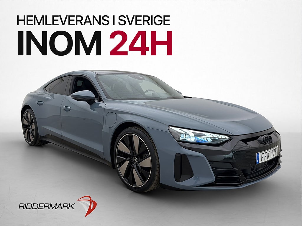Audi E-Tron GT Quattro Pano B&O Värmare Kamera Skinn MOMS