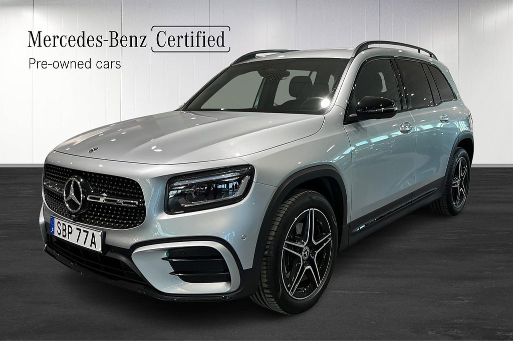 Mercedes-Benz GLB 200 7G-DCT AMG Line//7-sits//360-kamera//Nightpackage