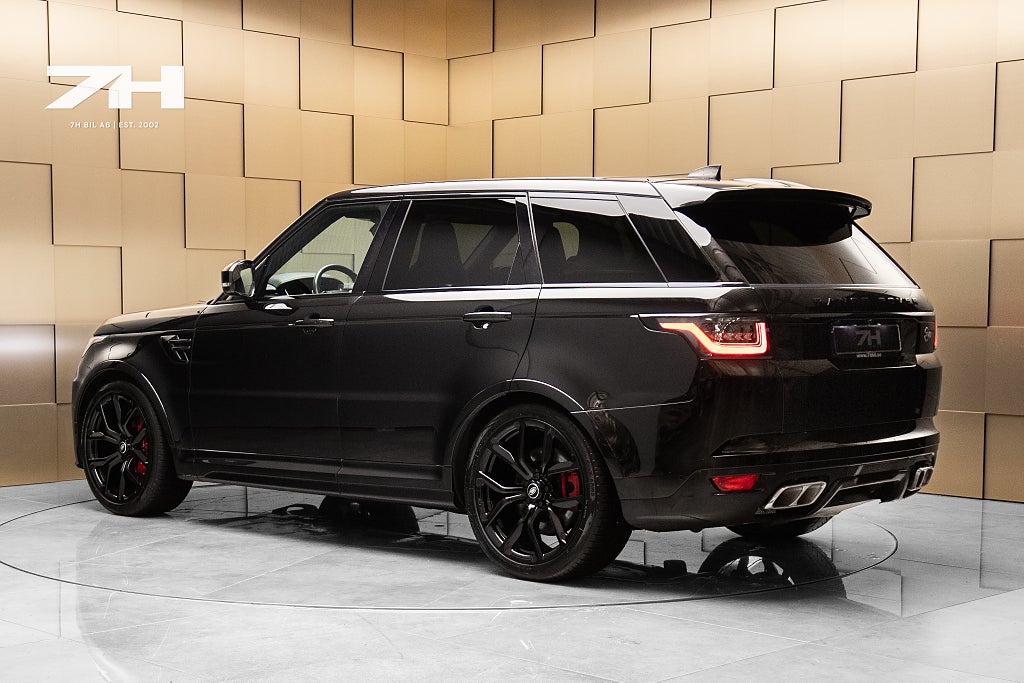 Land Rover Range Rover Sport Sport SVR 575hk / Pano / HuD / 360°
