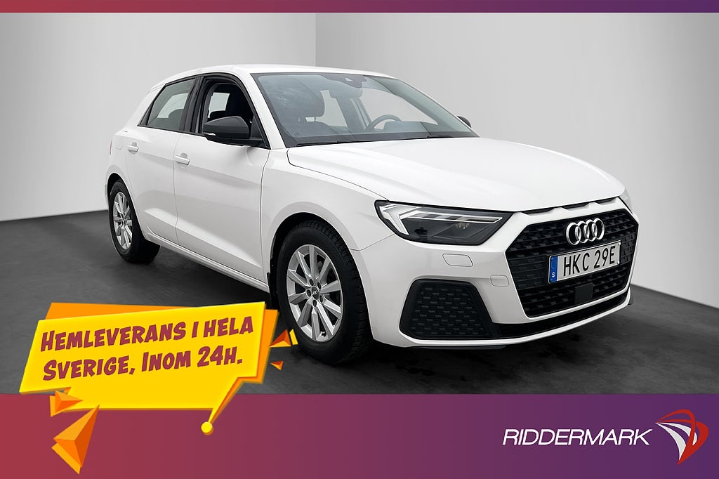 Audi A1 Sportback 30 TFSI Proline Cockpit P Sensorer Carplay