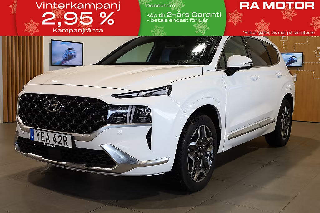 Hyundai Santa Fe PHEV 265hk 6AT 4WD 7-sits Advance Luxury 2023