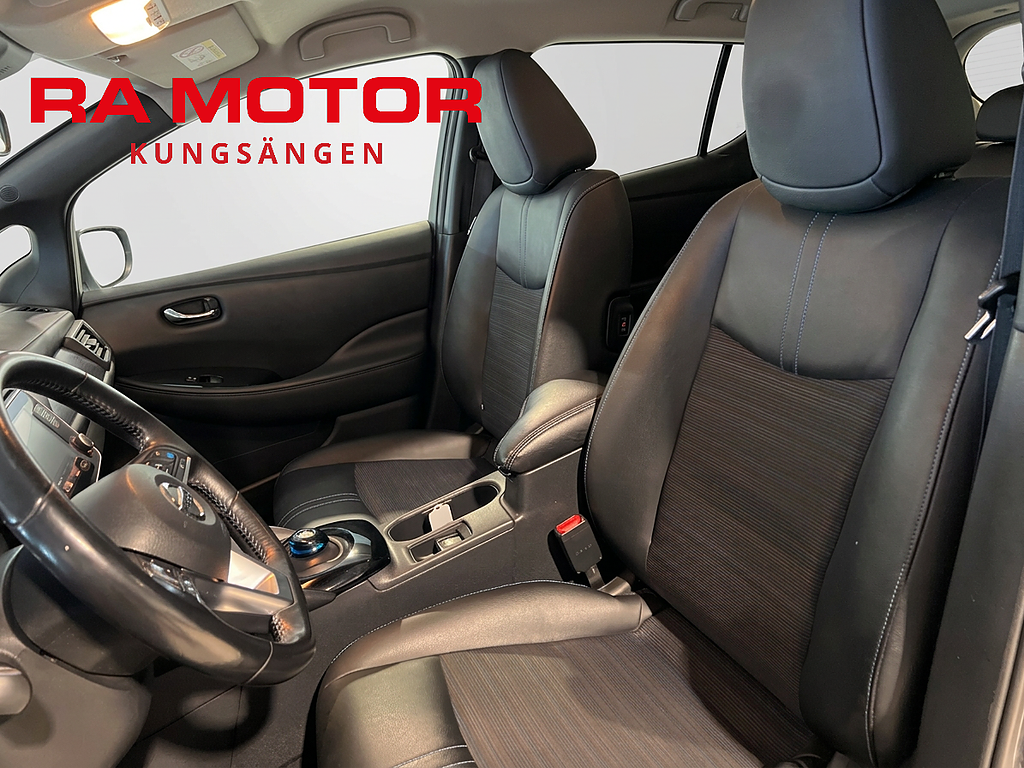 Nissan Leaf 150hk Tekna Bose 360° Nav Värmepump Halvskinn 2020