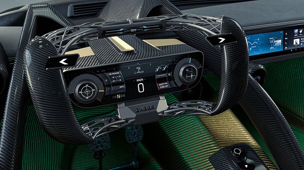 SP Automotive påstår att Chaos levererar över 3 000 hästkrafter. Foto: SP Automotive 