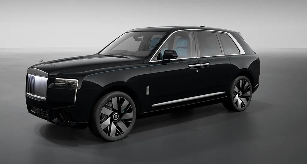 Rolls-Royce CULLINAN Series II PD26 MOMS Turchese 4-seat TV Stars 23" Fascia