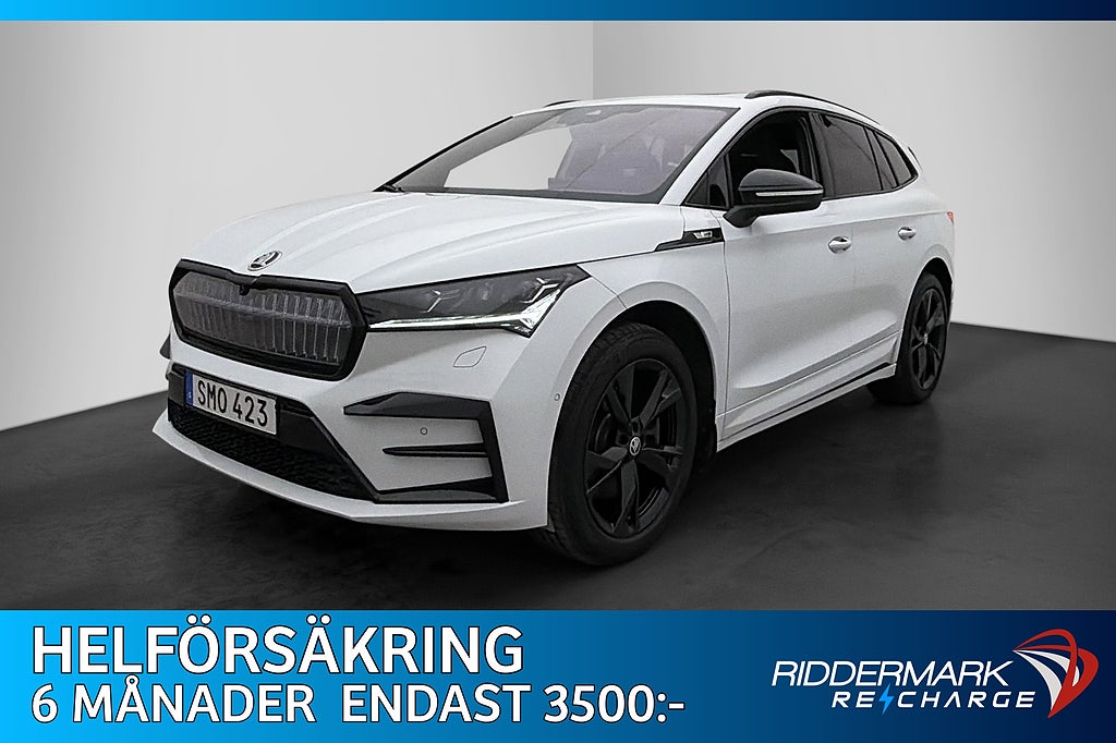 Skoda Enyaq RS 340hk AWD Pano Canton 360° HUD Drag