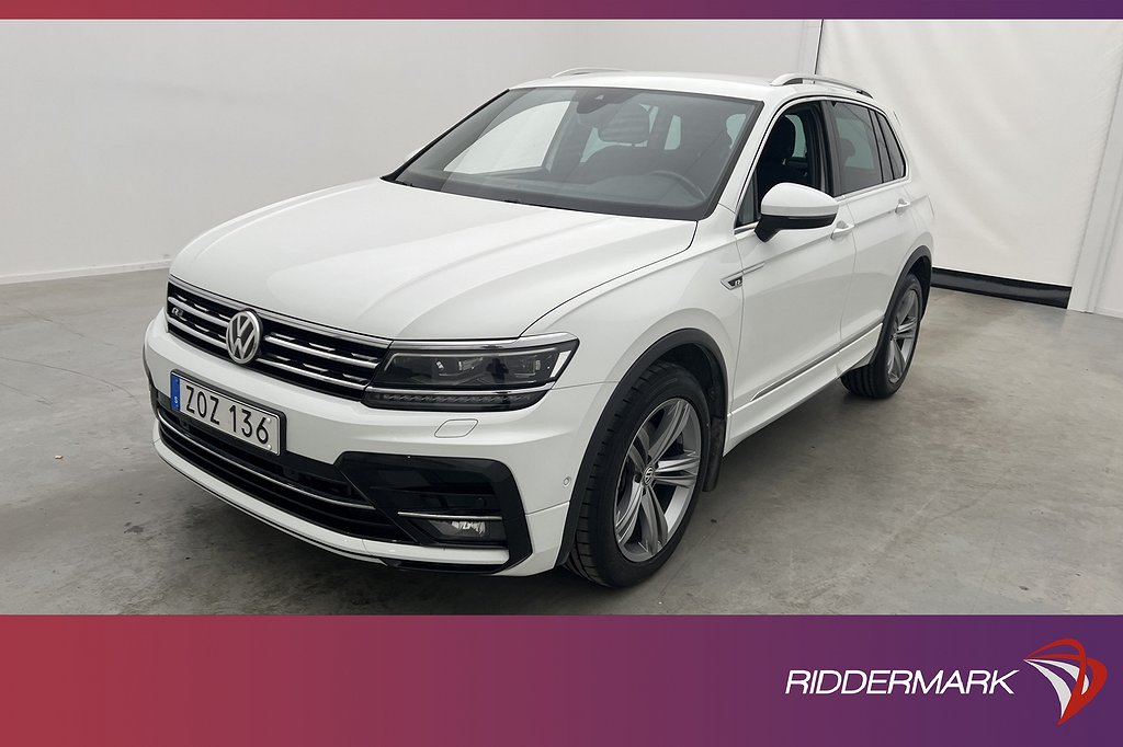 Volkswagen Tiguan 4M 190hk R-Line Cockpit D-Värm Kamera Drag