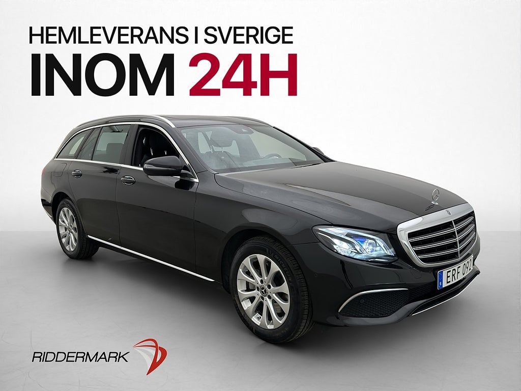 Mercedes-Benz E 200 184hk 4M Exclusive Skinn Kamera Taklucka