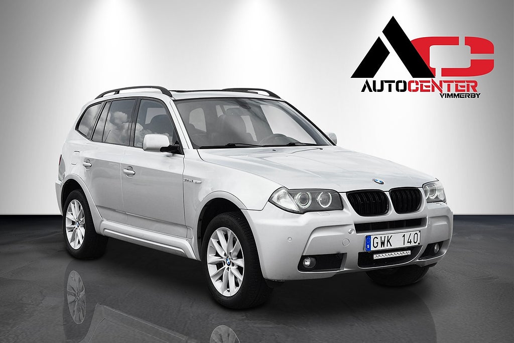 BMW X3 3.0sd xdrive, NyBes M Sport Panorama Drag Navi 286hk