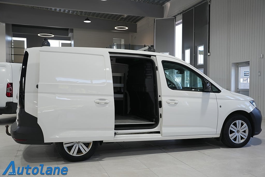 Volkswagen Caddy Maxi Cargo 2.0 TDI  Inredning,Värmare,Kamera,Drag,Carplay