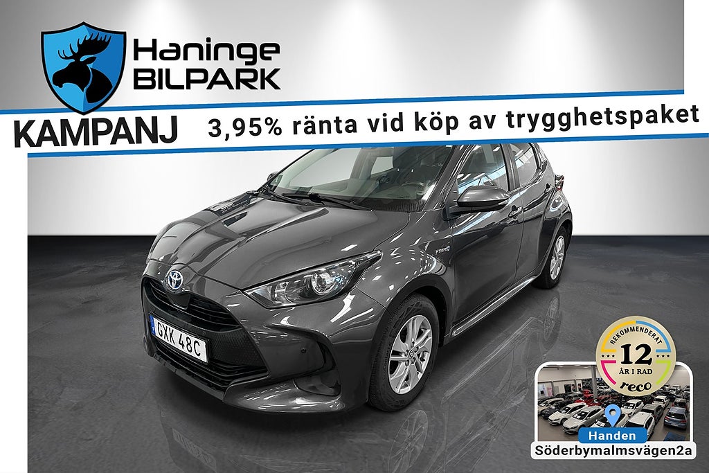 Toyota Yaris Hybrid CVT Active /SUPERDEAL 3.95%/B-KAM/KAMKEDJA