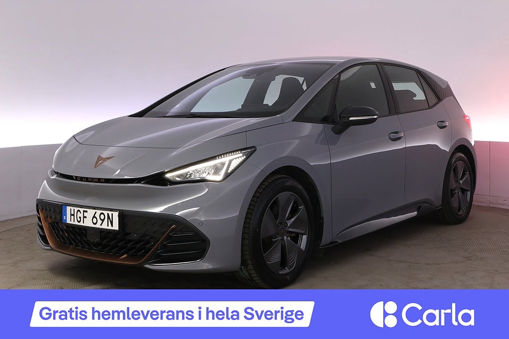 Cupra Born 58 Pilot M AdapFarth Värmepump Navi Kamera V-hjul