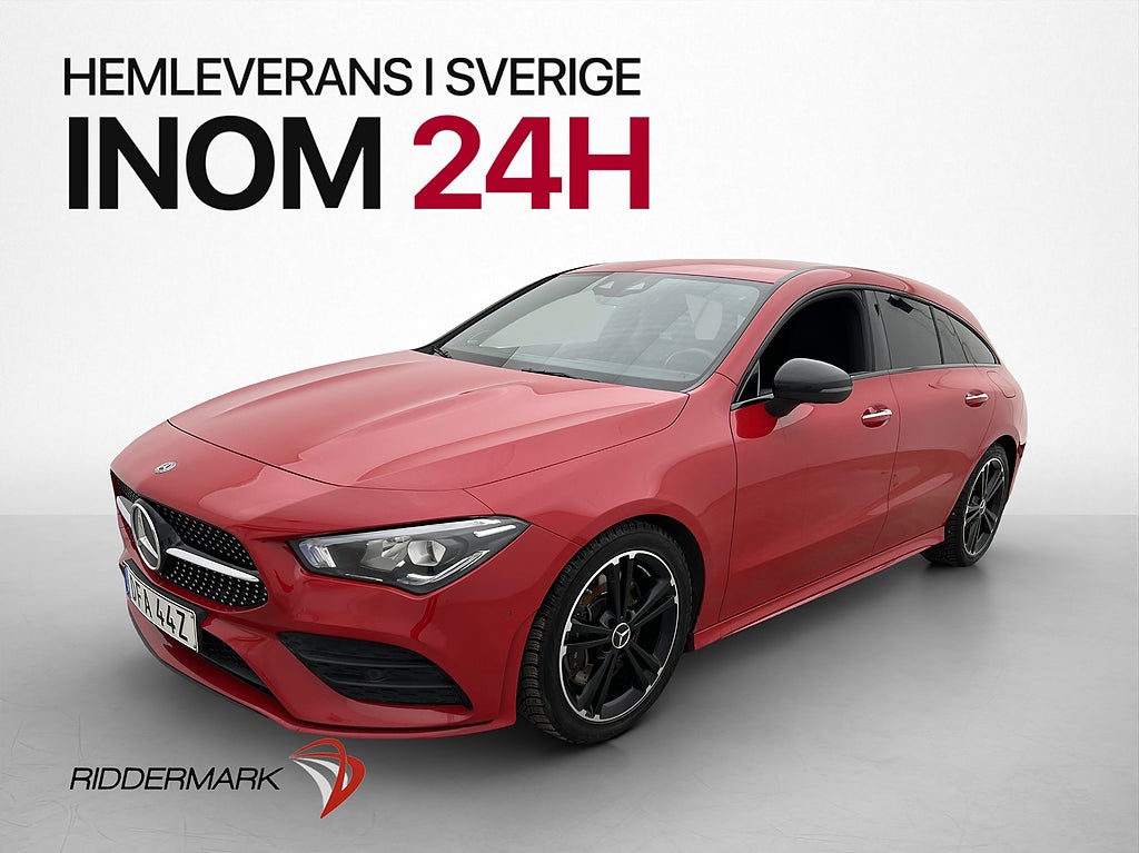 Mercedes-Benz CLA 220 SB 190hk AMG Wide Burmester Kamera Nav
