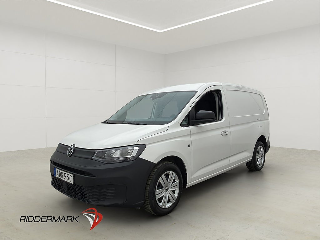 Volkswagen Caddy Maxi Cargo Värmare PDC Drag CARPLAY Moms