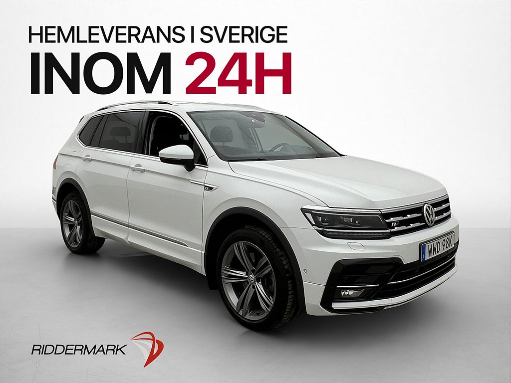 Volkswagen Tiguan Allspace R-Line 7-Sits Värm Drag Cockpit