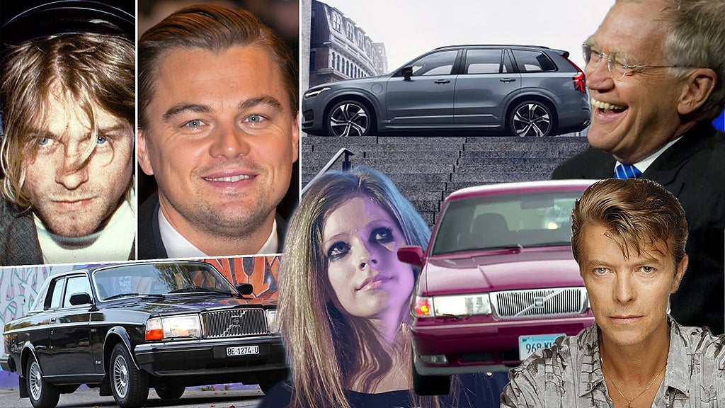 Flera världsstjärnor har kört Volvo genom åren.