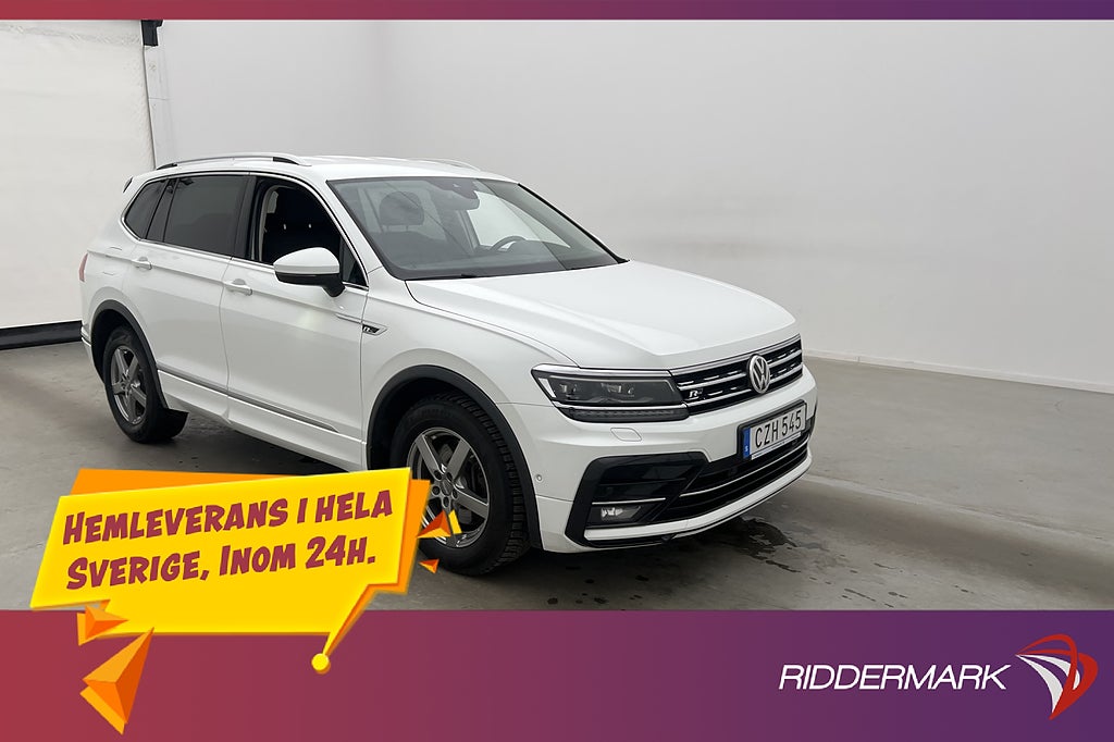 Volkswagen Tiguan Allspace 4M R-Line 7-Sits Cockpit Värmare