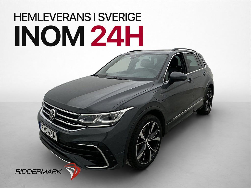 Volkswagen Tiguan eHybrid 245hk R Line 0,16l/mil Pano Drag