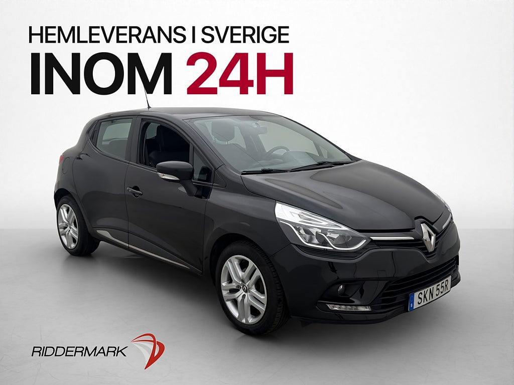 Renault Clio 0.9 TCe Zen BASS Reflex Navi Sensorer 2-Brukare